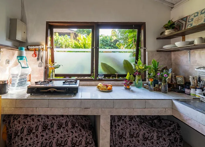 Villa Unique 1br Ubud, Private Gym & Office - Parvati Ubud