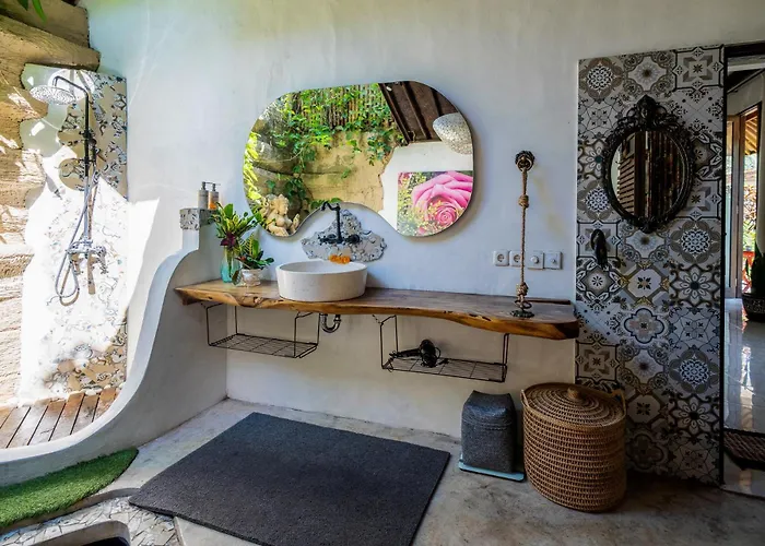 Unique 1br Ubud, Private Gym & Office - Parvati Villa Ubud