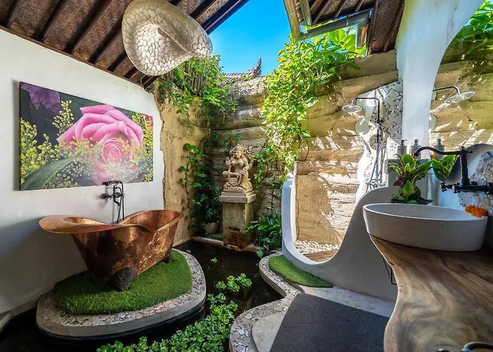 Unique 1br Ubud, Private Gym & Office - Parvati Villa