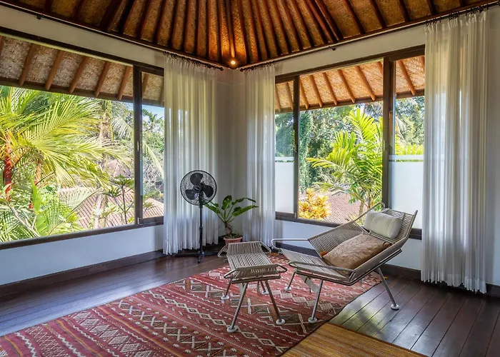 Unique 1br Ubud, Private Gym & Office - Parvati Villa