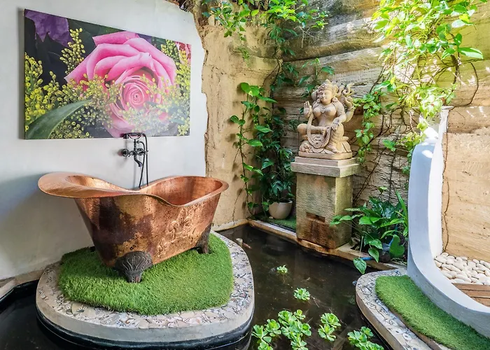 Unique 1br Ubud, Private Gym & Office - Parvati Ubud